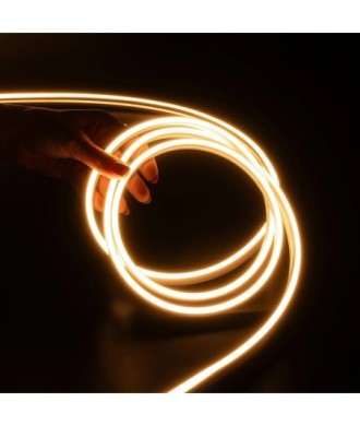 kelvo® NEONPRO KLV-101-0061 Ταινία Neon Flex LED 10W-m 1200lm-m 120° DC 48V Αδιάβροχο IP65 120 x SMD2835 Chip-m Θερμό Λευκό 2700K Dimmable - Lumileds SMD Chip - Μ100 x Π0.6 x Υ1.2cm - 6 Χρόνια Εγγύηση